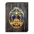 Designocracy Faberge Egg Art on Board Wall Decor 9872008